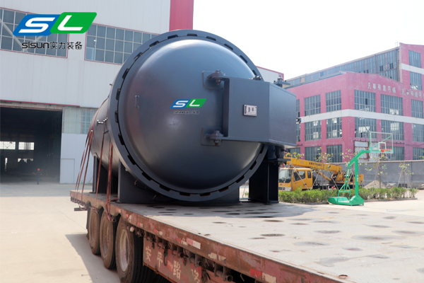 Dalian DN2300X4700 carbon fiber Autoclave successfully delivered